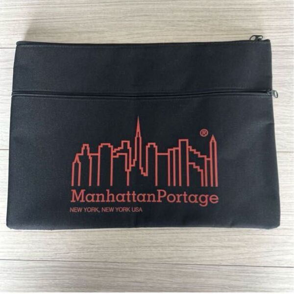 マンハッタンポーテージ クラッチバック ブラック セカンドバッグ ポーチ Manhattan Portage