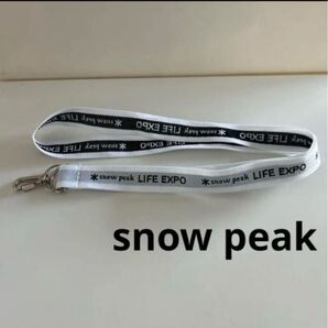 snow peak スノーピーク ストラップ ネックストラップ