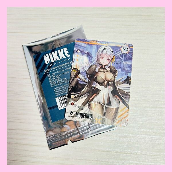 勝利の女神NIKKE トレーティングカード 韓国限定 モダニア