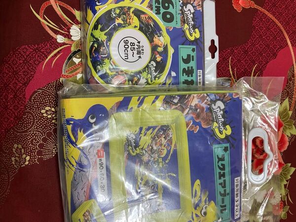 スプラトゥーン 浮き輪 うきわ プール 未使用