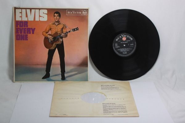Elvis Presley Elvis for Everyone UK(英 GB)盤 LP Mono エルヴィス プレスリー RD-7752