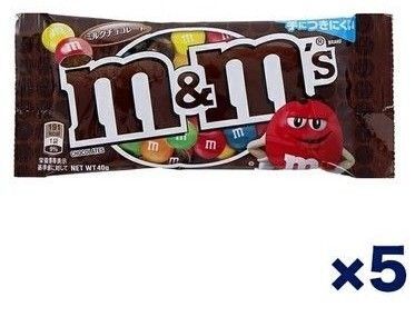 1,000円ポッキリ マースジャパン M&M's ミルクチョコレート40g×5袋