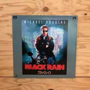 ◎K3FIID-200303　レア［ブラック・レイン BLACK RAIN］LD　レーザーディスク リドリー・スコット マイケル・ダグラス　高倉健　松田勇作