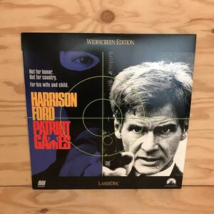 *K3FIID-200305 rare [PATRIOT GAMES]LD laser disk wide screen MACE NEUFFLD is lison* Ford 