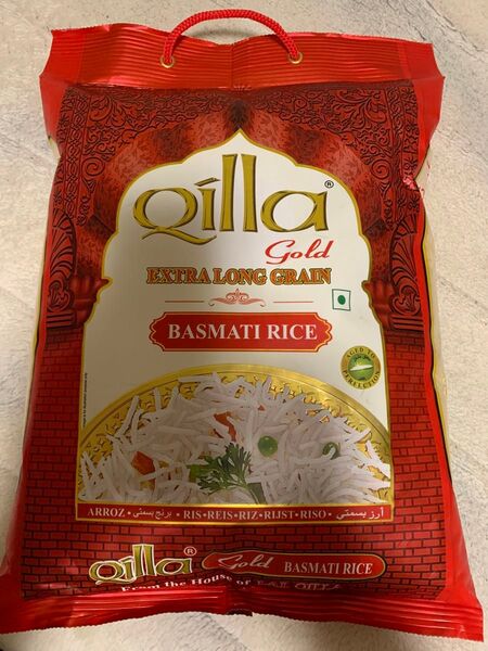 バスマティライス Qiila gold 5kg(1袋) インド産