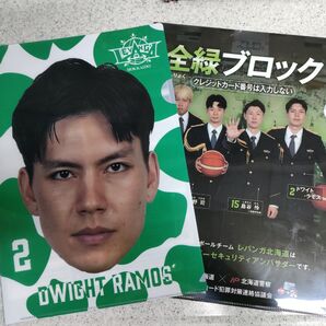 レバンガ北海道 ドワイトラモス他 クリアファイル 2枚