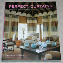 洋書　 Perfect Curtains　パーフェクト・カーテン　Stephanie Hoppen　大型　 中古本　　インテリア・デザイン_画像1