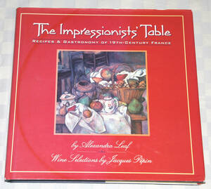 洋書　 Impressionists Table　印象派のテーブル　難あり　大型本　　中古本　