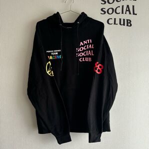 限定品 ASSC 24カラッツ ピリオドコレクト トリプルコラボ パーカー アンチソーシャルソーシャルクラブ ストリートフーディー