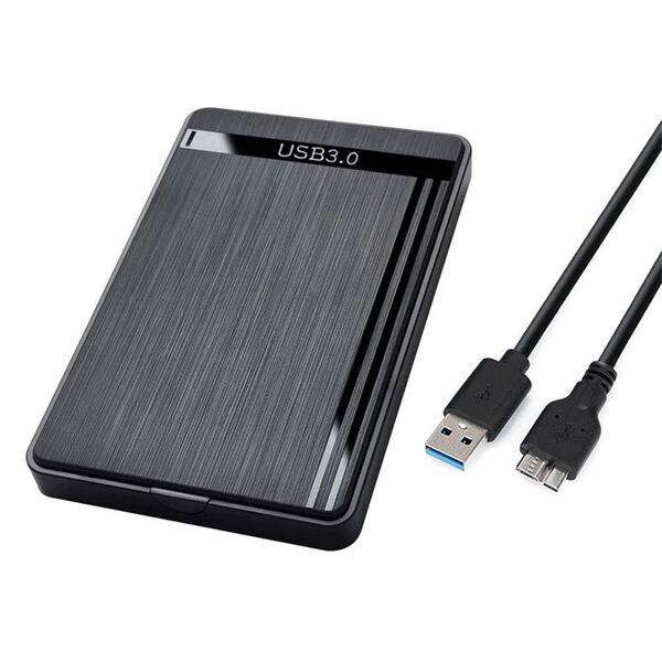 外付けハードディスクケース 高速USB3.0 5Gbps 2.5インチ SATA 7mm 9.5mm MAX4TB HDD SSD