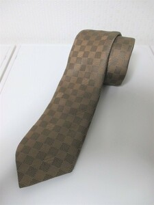 *LOUIS VUITTON Louis Vuitton Damier рисунок галстук костюм / мужской 