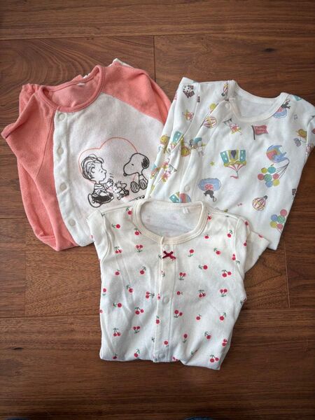 ロンパース 3枚セット