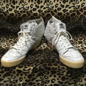  Adidas *JS WINGS*29.5 centimeter big size Wing sneakers feather Jeremy Scott .k loud 