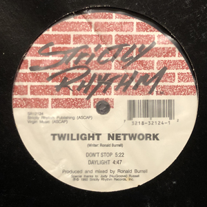 90年代DEEP HOUSE12★Twilight Network - Only A Test