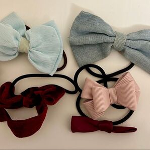 リボンヘアゴム まとめ売り ヘアアクセサリー