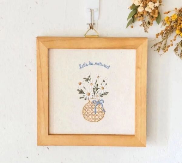 salut! サリュ 刺繍 パネル 新作