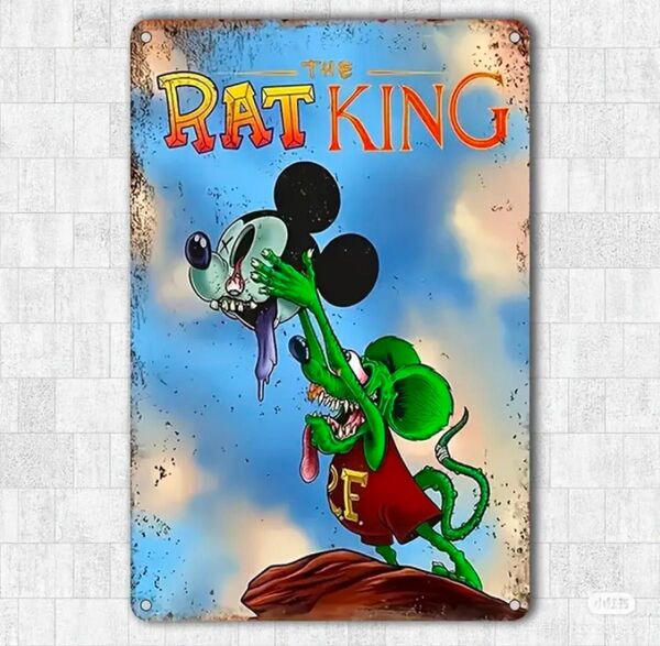ラットフィンク ratfinjk エドロス 看板 ヴィンテージ ミッキー