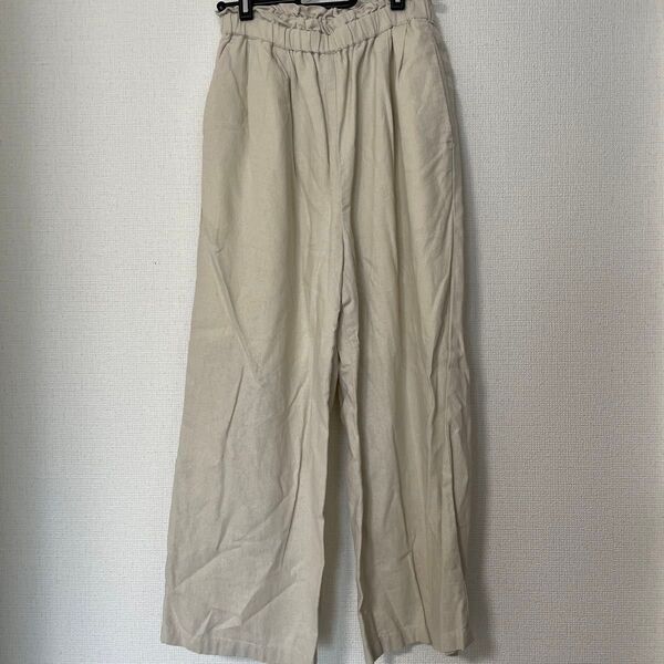 LOWRYSFARM ワイドパンツ ベージュ F