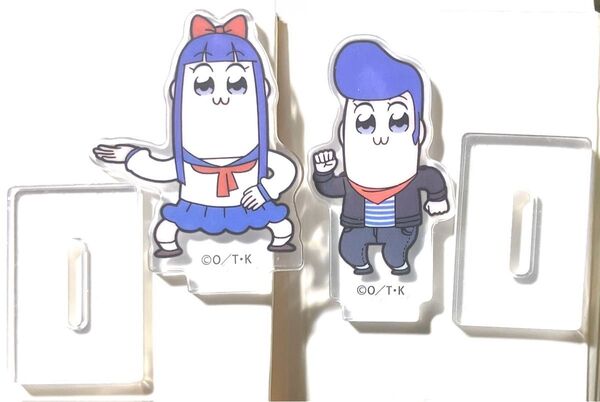 【2点】ポプテピピック トレーディング アクリルミニスタンド ピピ美