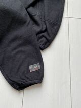 送料無料 90s vintage ビンテージ USA製 polo HI TECH ラルフローレン ZIP fleece フリース ジャケット black ブラック 黒 sport 92 93 XL_画像8