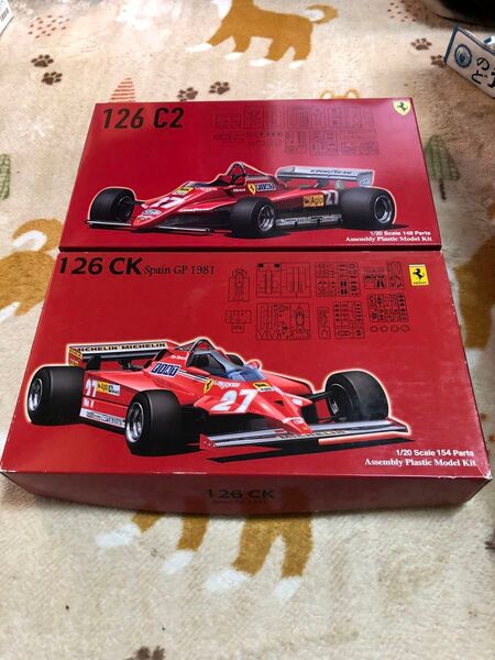 フジミ1/20 フェラーリ126CK.C2 フジミ