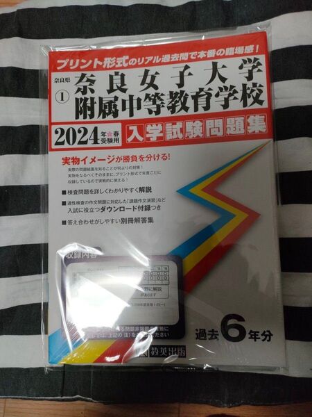 奈良女子大学附属中等教育学校過去問題集 2024
