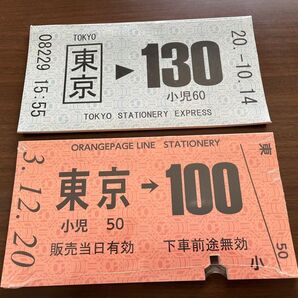 JR東日本 切符型ノート 2冊