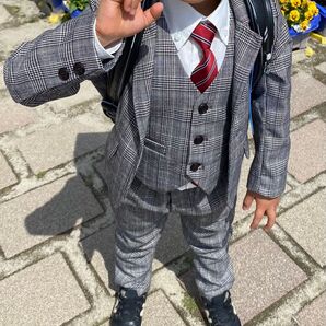 男の子 入園式 入学式 スーツ キッズ 長袖 長ズボン フォーマル 結婚式 110cm