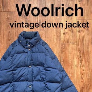 70s【Woolrich ウールリッチ】ダウンジャケット 白タグ