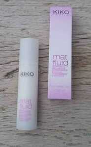 【イタリア　KIKO】mat fluid 新品未使用　テカリ防止　皮脂テカリ防止　保湿　普通肌　オイリー肌　メイク下地　乳液　これからの季節に