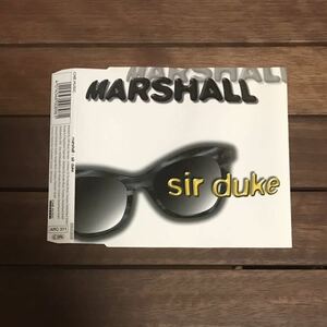 【eu-rap】Marshall / Sir Duke ［CDs］70's _ stevie wonder / Sir Duke 使い.《2b012》