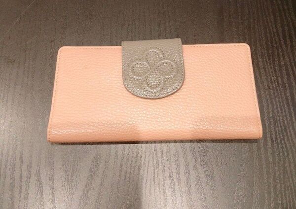 【マリ・クレール】カードケース 長財布 ピンク