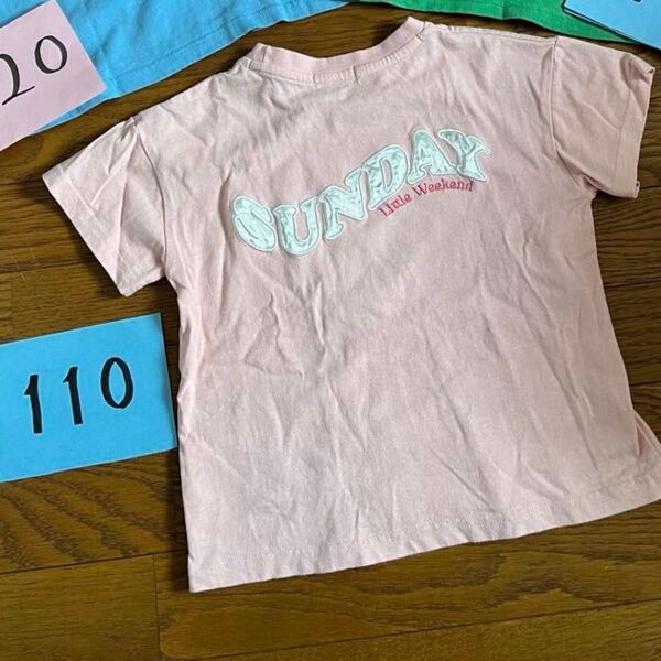 半袖Tシャツ 110 リトルウィークエンド