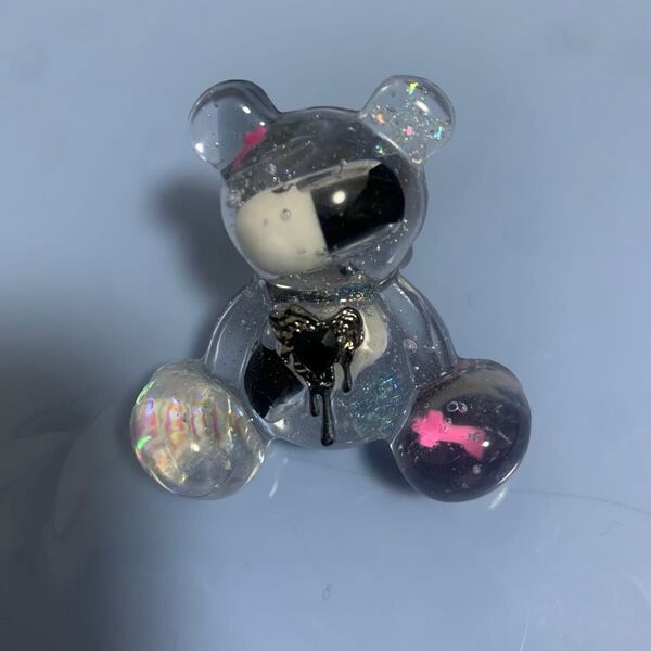 愛と狂気 ハンドメイド リング クマ アクセサリー