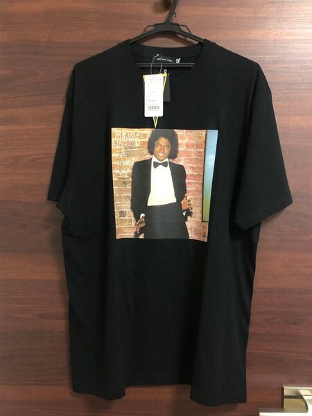 未使用タグ付 マイケル・ジャクソン OFF THE WALL Tシャツ