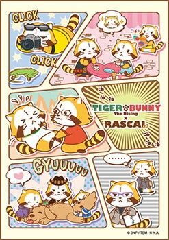 Tiger&Bunny ラスカル コラボ ブランケット コミック柄 タイバニ ハーフケット