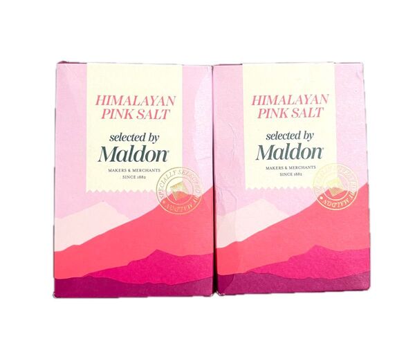 Maldon HIMALAYAN PINK SALT マルドンの塩