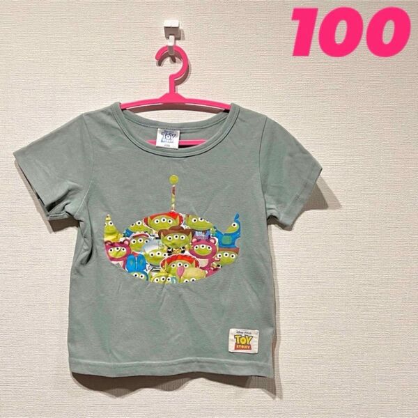 Disney ディズニー リトルグリーンメン Tシャツ サイズ100 即日発送