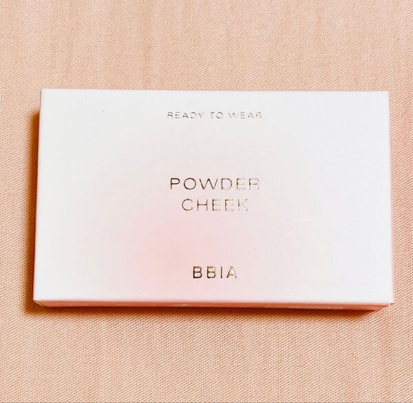 【新品未使用】BBIA レディトゥウェアパウダーチーク 01パウダーピンク