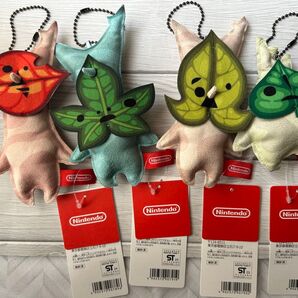 新品 Nintendo ゼルダの伝説 コログ マスコット キーホルダー 4種セット