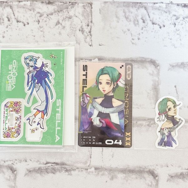 グノーシア ステラ アクリルスタンド アクスタ ステッカー カード