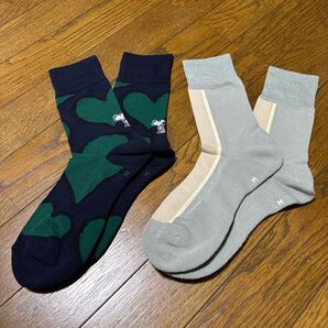 【新品未使用】シックストックス CHICSTOCKS スヌーピー コラボ 靴下 二足セット クーポン利用で200円割引