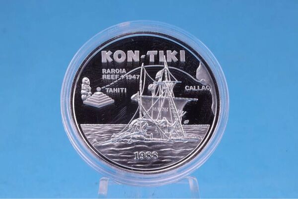 1988年 1オンス proof銀貨 Coa付き 発行数16000!
