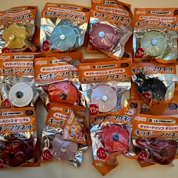 ダイドードリンコ ル・クルーゼ キッチンマグネット まとめ売り 全12種 a