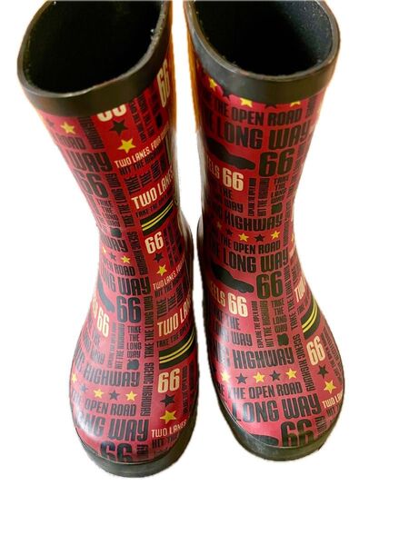 ディズニー Disney カーズ マックイーン レインブーツ 長靴 17センチ 雨具