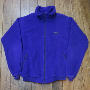 80s USA製 patagonia 三角タグ フリース ジャケット XL ネイビー パタゴニア 25011 フルジップ パーカー ヴィンテージ