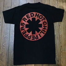 美品 RED HOT CHILI PEPPERS Sperm Tシャツ M ブラック レッチリ レッドホットチリペッパーズ 半袖 両面 プリント ロゴ ロック バンドT_画像2