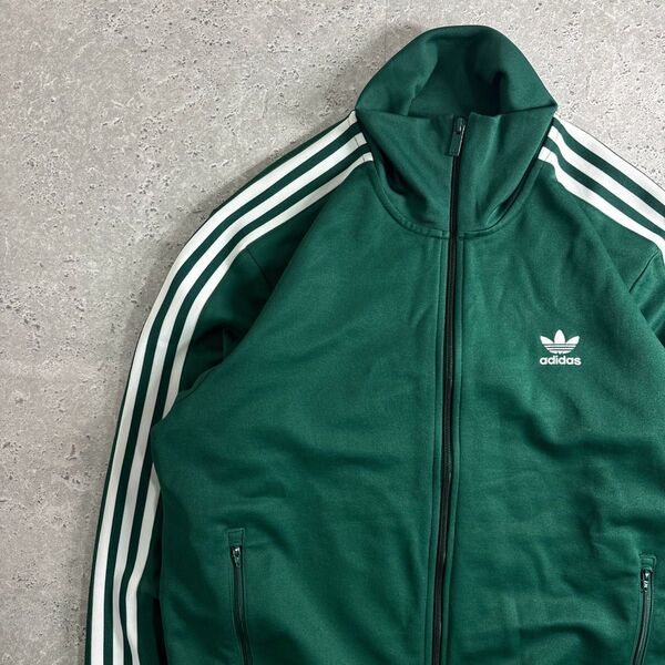 【希少】adidas トラックジャケット ジャージ グリーン 2XL 緑