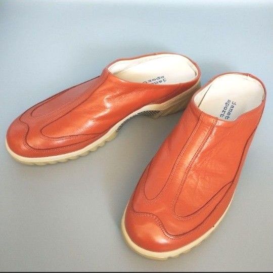 新品 本革 サボスリッポン イタリア製 デュアルビュー サイズ37 23.5〜24cm 23000円