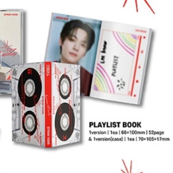 straykids スキズ トレカ dicon プレイリストブック 匿名発送